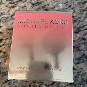 Michael Kors Gold and Red Packaging